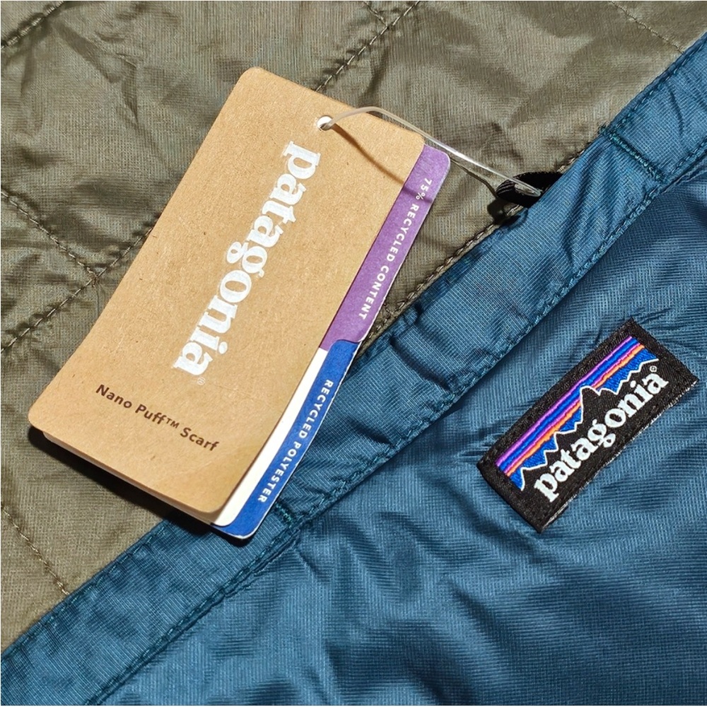 Patagonia Nano Puff Scarf Piki Green OS NWT